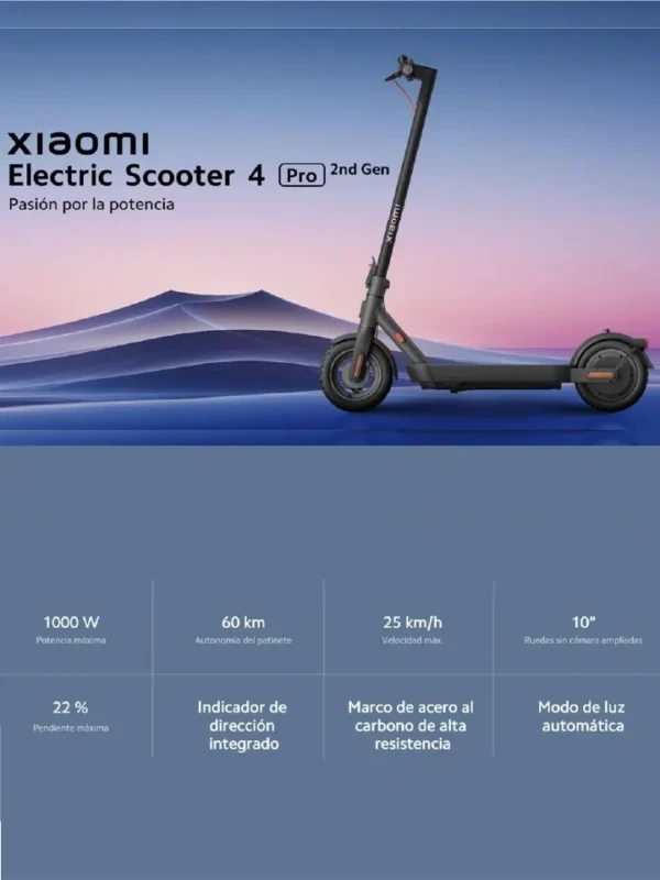 Xiaomi Electric Scooter 4 Pro 2 generación